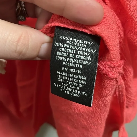 Zac & Rachel Women 2X Pink 3/4 sleeve Excellent Used Condition - Picture 4 of 6